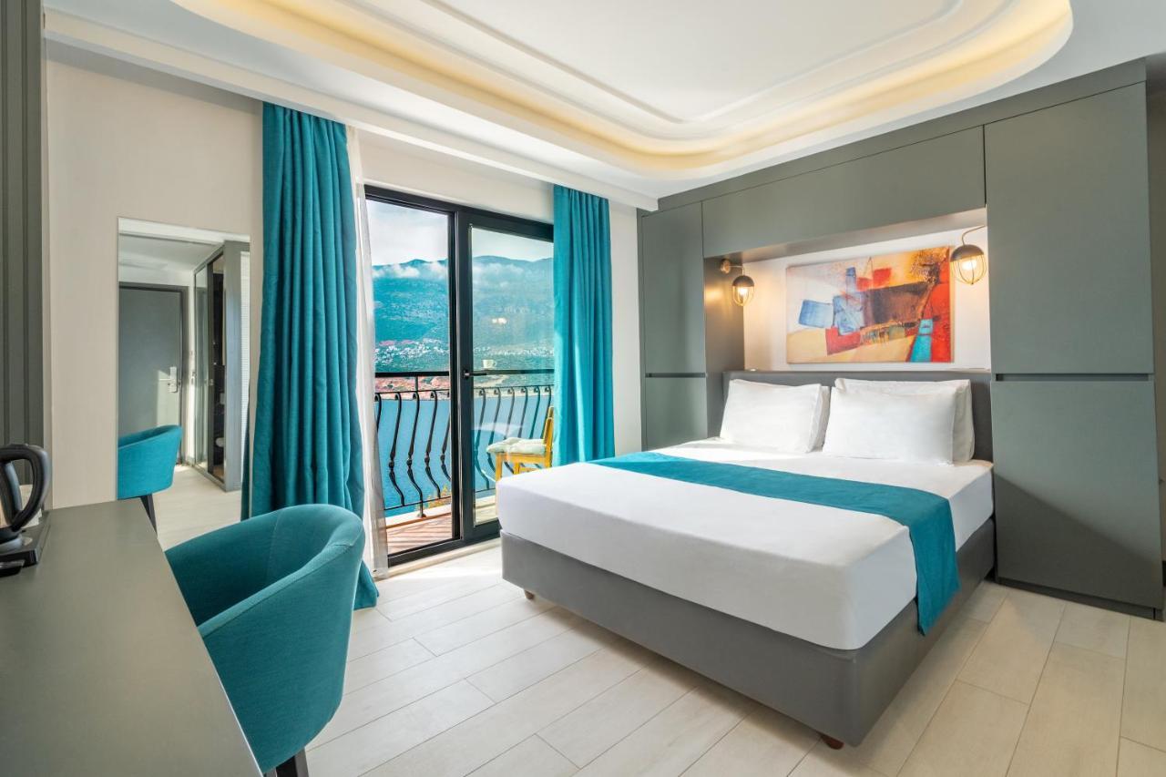 Guemues Yazar Hotel Kaş Esterno foto