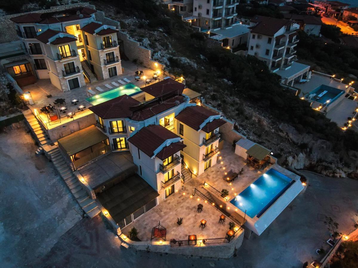 Guemues Yazar Hotel Kaş Esterno foto