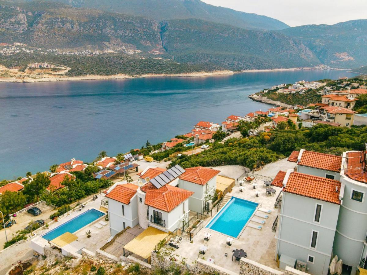 Guemues Yazar Hotel Kaş Esterno foto