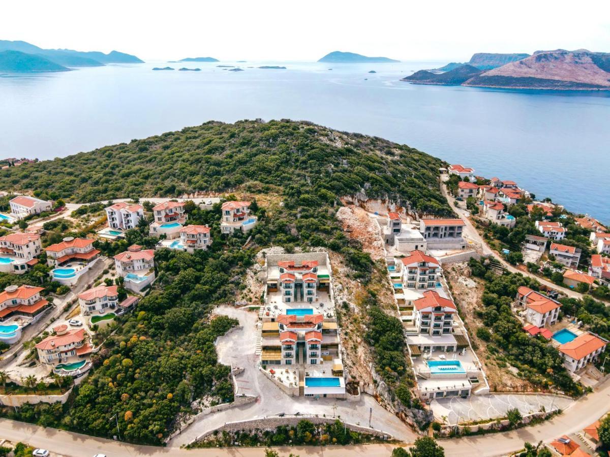 Guemues Yazar Hotel Kaş Esterno foto