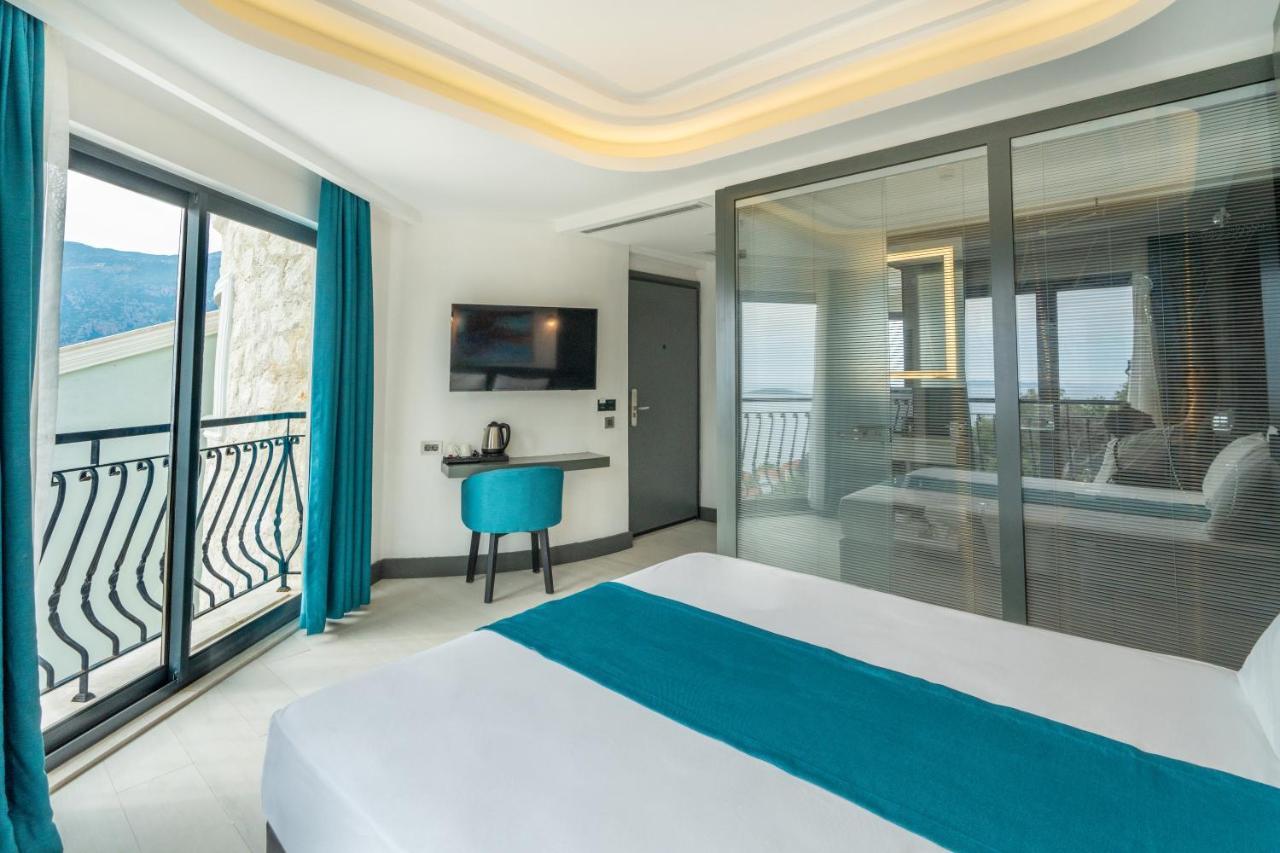 Guemues Yazar Hotel Kaş Esterno foto