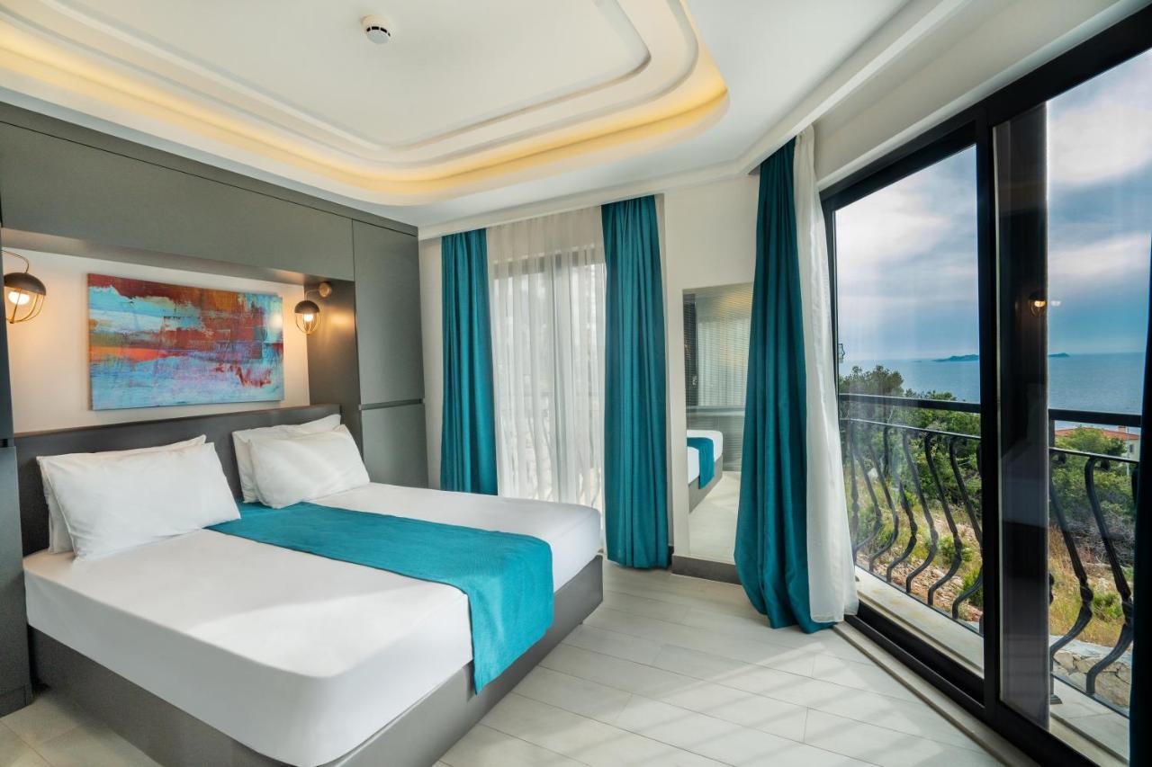 Guemues Yazar Hotel Kaş Esterno foto